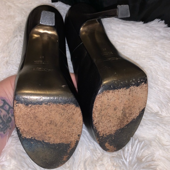 YSL Tribute Two Black Stiletto Heels - Picture 12 of 16